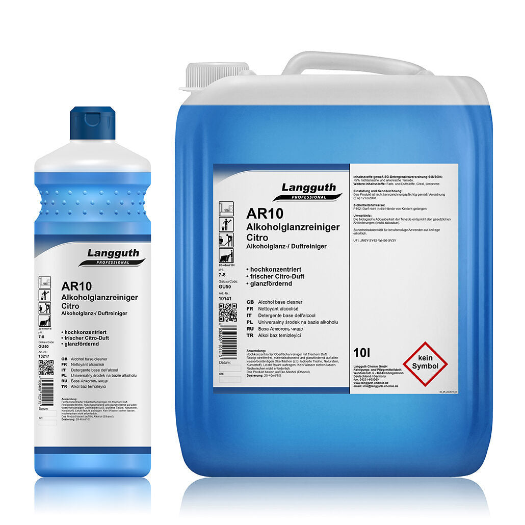 COMP AR-10 Alkoholglanzreiniger Citro • 10 Liter